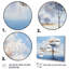  «Minimalisme au bord du lac Cottage Oasis II - Paysage chalet, art mural multi-panneaux