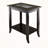 Norfolk Glass Top End Table