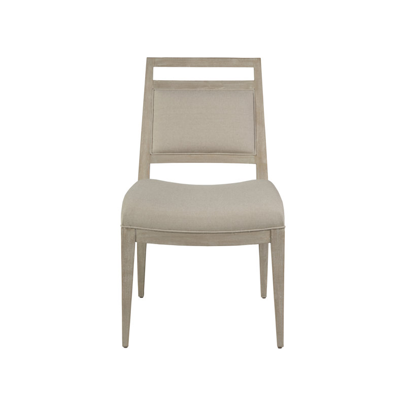 Cohesion Nico Upholstered Side Chair, Light Gray
