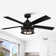 Rippeon 52'' Ceiling Fan with Light Kit