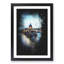 Saint-Pierre Bridge in Toulouse France - Picture Frame Graphic Art Print-56857365-56857367