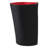 Contemporary Sculptural Porcelain Vases With Textured Ribbed Design Set Of 2-986014653