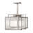 Chamble 2 - Light Nickel Unique/Statement Pendant
