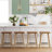 2-Pack Backless Counter Height Wood Barstool With Leather Removable Cushion-1993221259-2000997108-1996460983