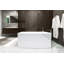 Lab 59.5'' L Freestanding Soaking Bathtub-615426990-615426991