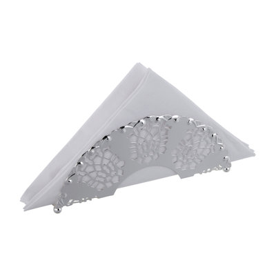 Queen Anne Pierced Standing Napkin Holder