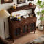 Buffet en bois de noyer massif