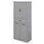 Armoire de rangement pratique pour la maison avec deux portes de panier à linge et un tiroir pratique-640374810