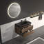 30 Inch Wall-Mounted Single Bathroom Vanity with Solid Surface Top with Overflow, Pre-Assembled-313203126-313203127-303615347