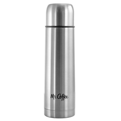 Bouteille de voyage thermique à double paroi en acier inoxydable Mr. Coffee Javelin 15,5 onces