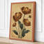 Study in Burgundy Botanical - Wrapped Canvas-1069901734-1069901735