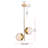 Yearby 2-Light Dimmable Globe Chandelier-113951779-113951782