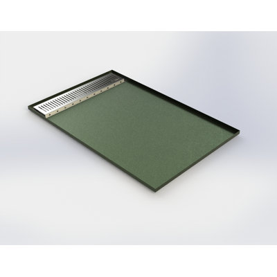 Base de douche l 48 po x p 32 po