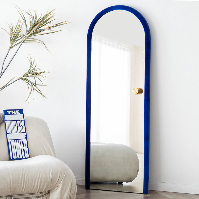 Modern Minimalist Arch-Shaped Floor-To-Ceiling Mirror