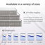  Matelas hybride moyen 10,5 "Egohome-456245456