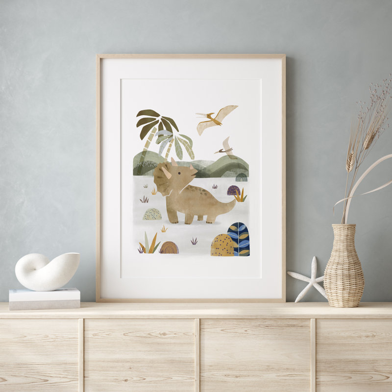 Reproduction d'art de dinosaure