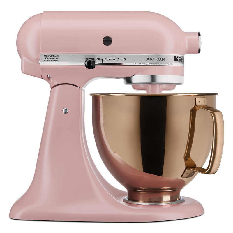Bol en acier inoxydable à finition cuivrée de 5 pintes en cuivre radiant KitchenAid, Cuivre radieux