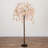 5ft. Lighted Artificial Cascading Cherry Blossom Tree with 320 Warm White LED Lights