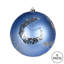Ornement boule mat à paillettes-929784681