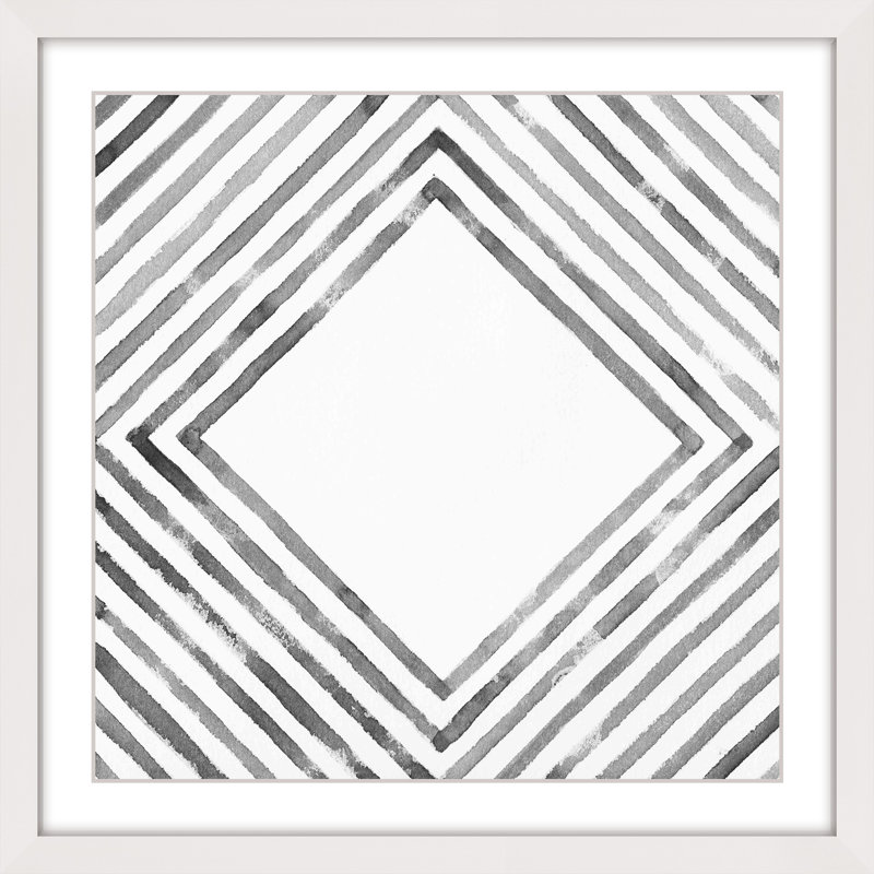 «Square» par Marmont Hill - reproduction de cadre photo, H 18 po x l 18 po x P 1,5 po