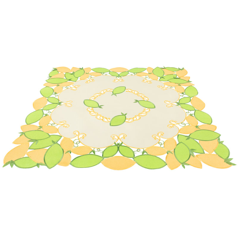 Cianny Lemon Lime Table Topper
