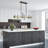 Arkeem 6 - Light Dimmable Linear Chandelier-850587965