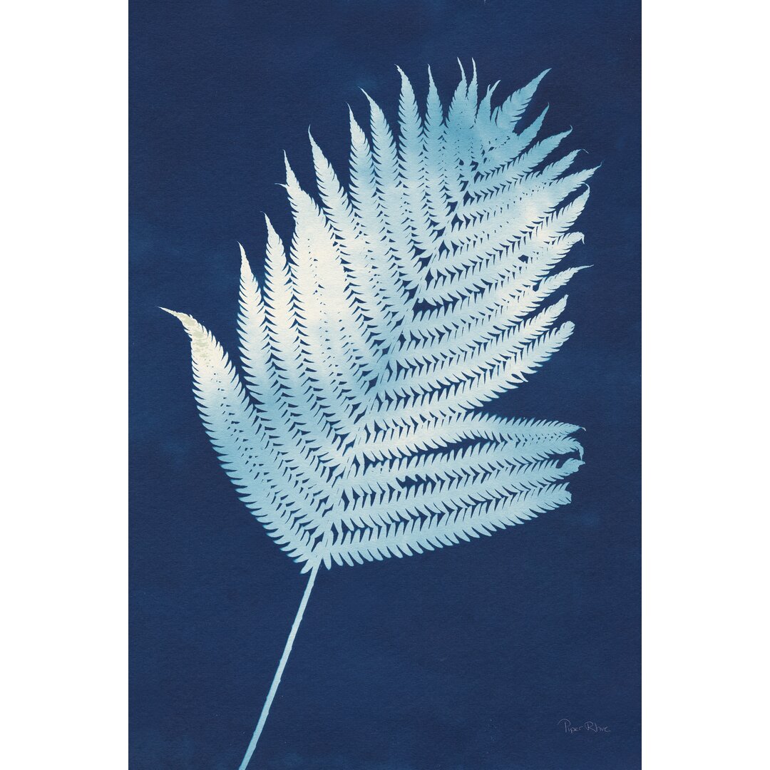 Leinwandbild Natur am Lake Ferns III Crop von Piper Rhue