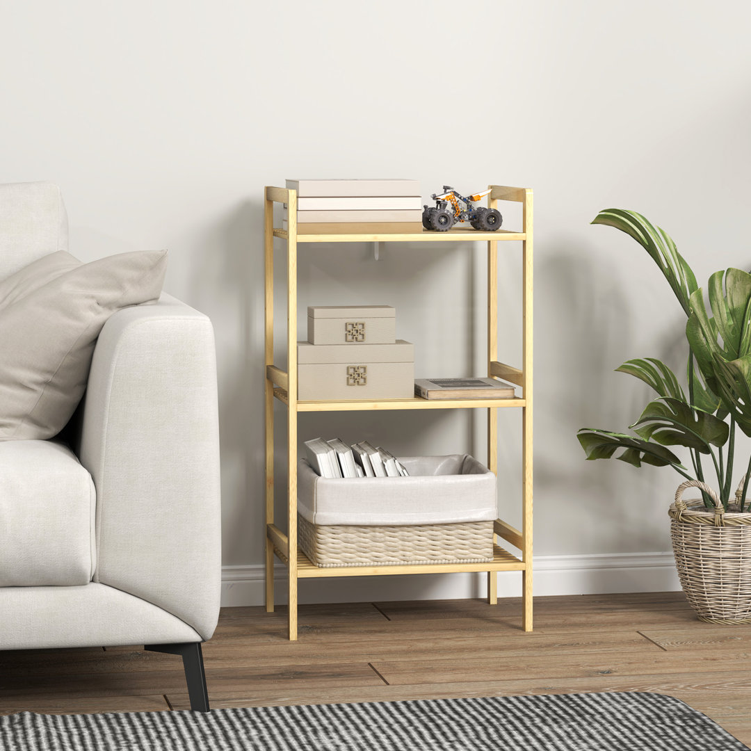 Bamboo Freestanding Bathroom Shelves