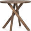 Table 32 po en bois massif brun et plateau