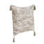 Stonework 22" Cotton Linen Blend Throw Pillow, Clay Brown-144353986