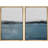 Ensemble de 2 reproductions encadrées sur toile-76014555-76014553