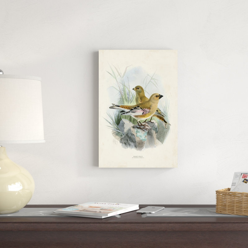 Oiseaux antiques III, H 18 po x l 12 po x P 1,25 po