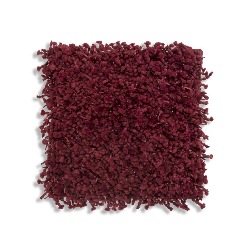 Housse de coussin carrée Aiden, Rouge