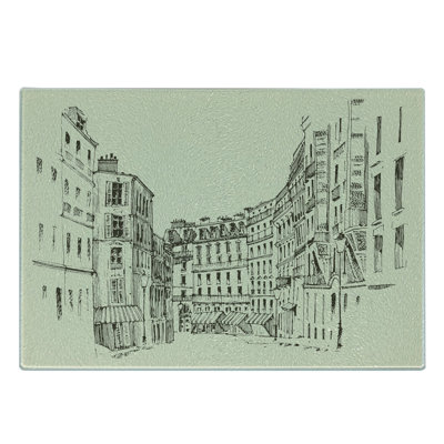 East Urban Home Glass Cutting Board