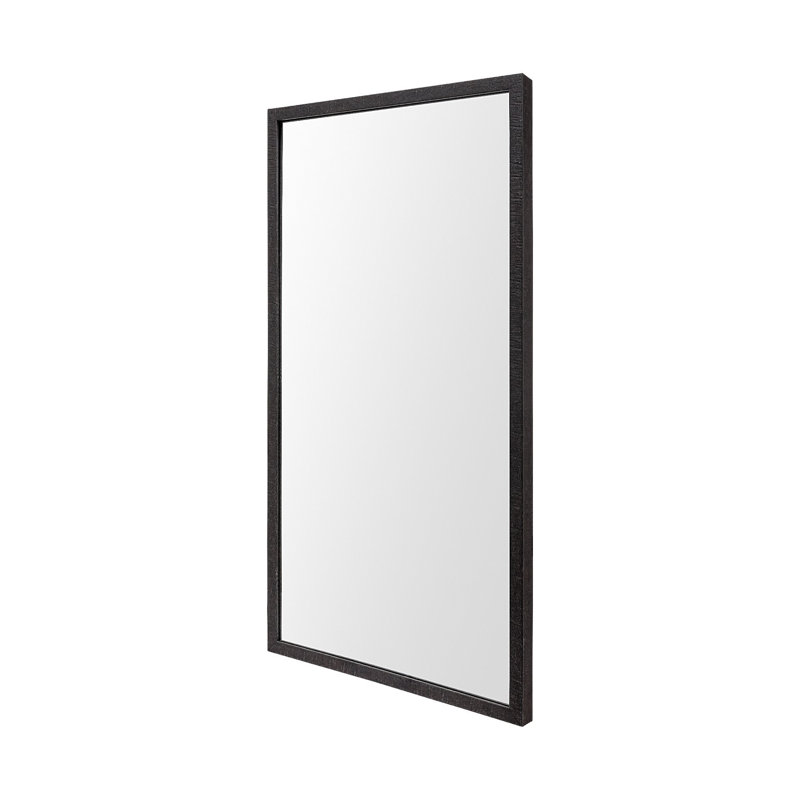 Miroir de salle de bain Aariah, H 41,5 po x l 21,5 po, Espresso