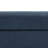 Seemab Upholstered Navy Square Corduroy Ottoman with Solid Wood Legs, Single Ottoman Modular Part For Sectional Sofa-116368918