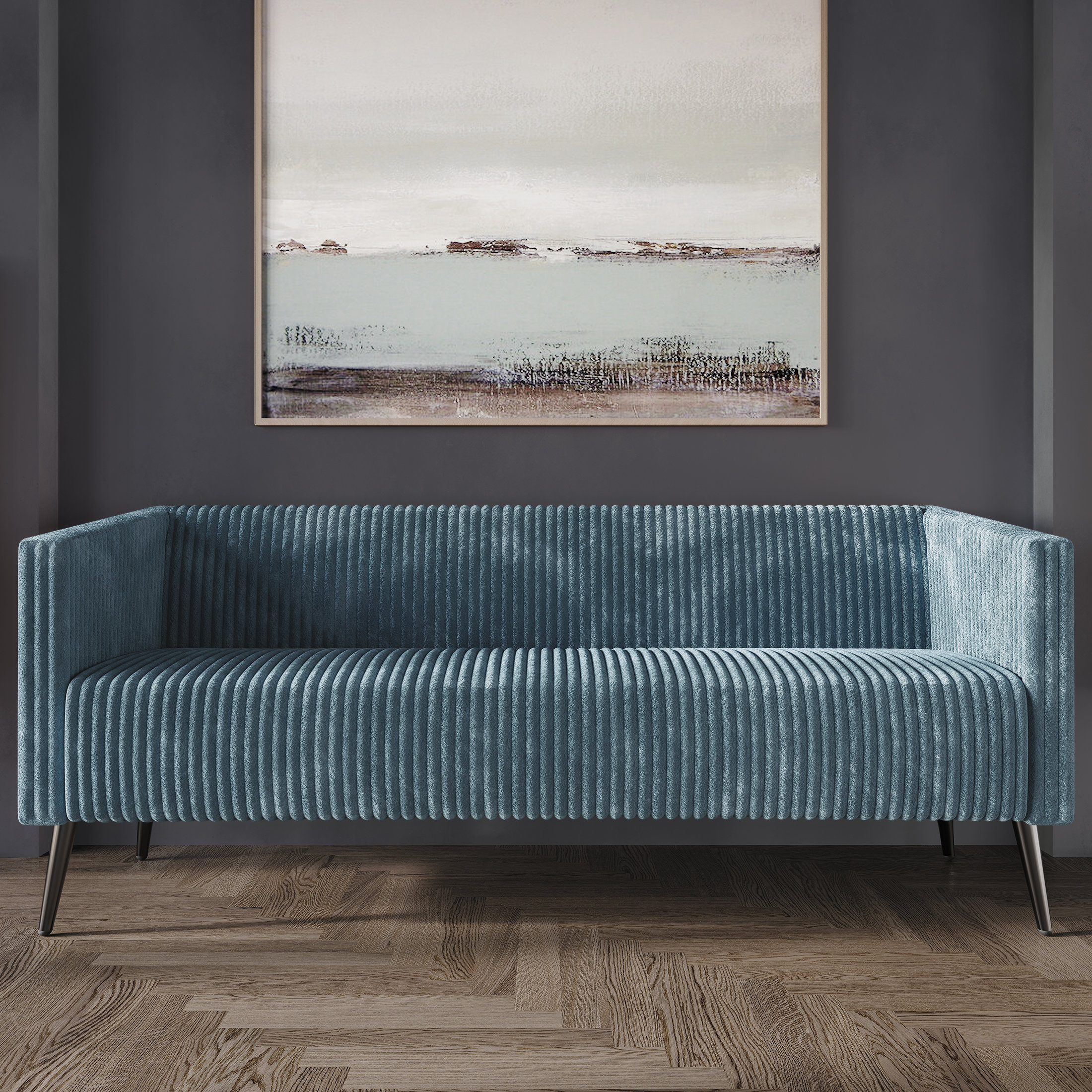 Hemphill velvet sleeper sofa mercer41 fabric hotsell