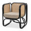 Iconic Natural Wicker rattan chair with webbing-2010974820