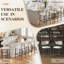 Tabouret de bar rembourré à hauteur de comptoir avec structure en métal-1760209422
