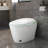 Unique Smart Toile,  One Piece Toilet with Bidet Built In,Intelligent Toilet Auto Open/Close Seat. Bidet toilet with Dryer and Warm Water.WHITE-129934121