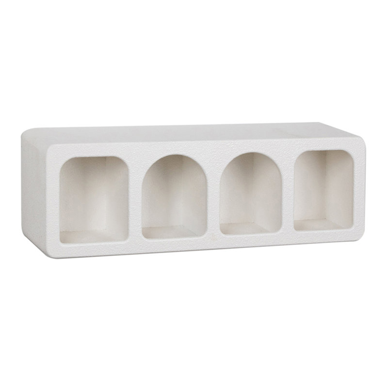 Muhyiddin Medium Density Fiberboard (MDF) Cube Shelf