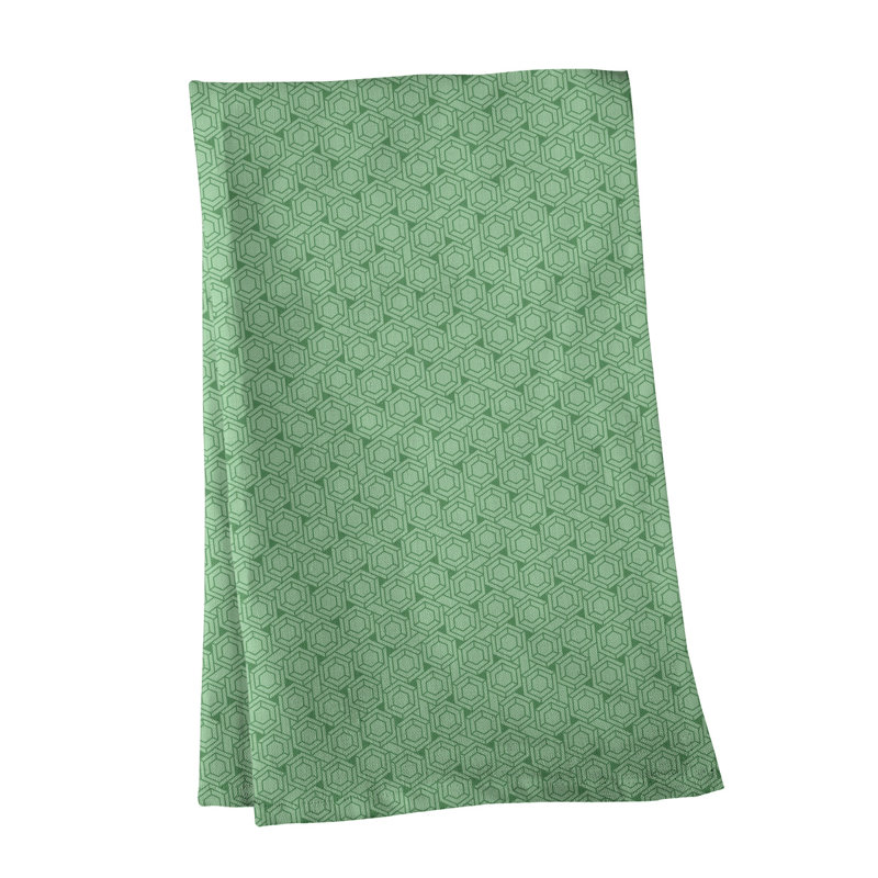 Mcguigan Tea Towel Kitchen Towel, Cotton Twill, Chartreuse