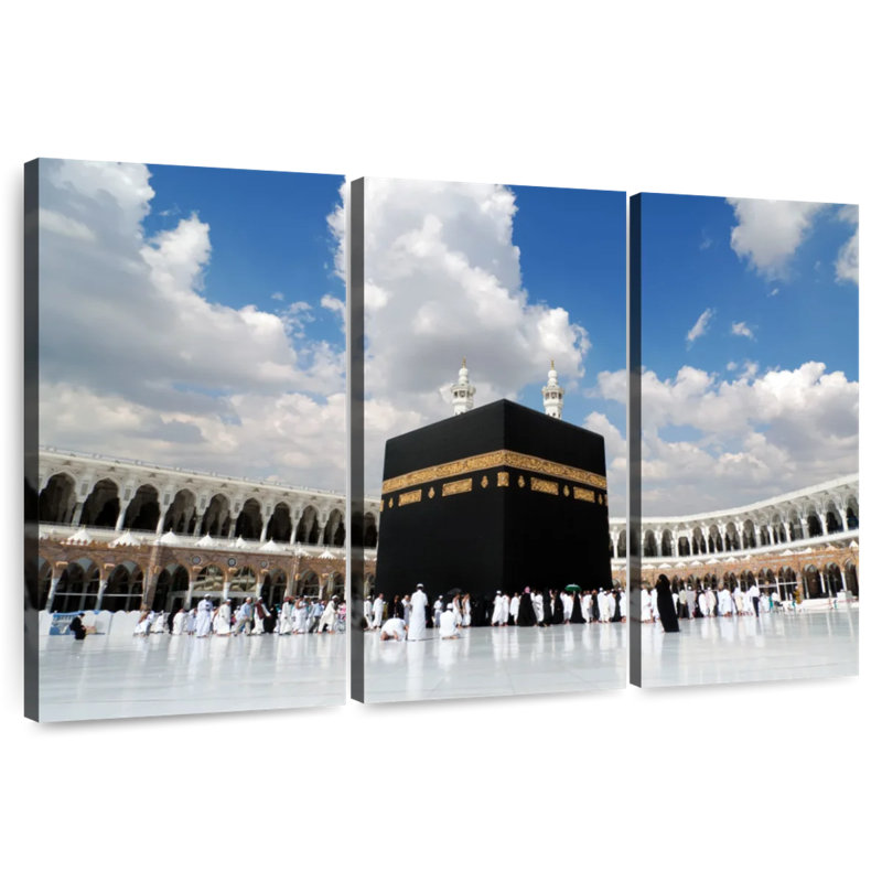 Adella Great Mosque Of Mecca, 42" H x 65" W