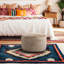 Pouf court Geffrard Pana naturel-1776137201