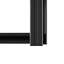 Tablette de rangement robuste en métal H 72 po à 5 niveaux avec roulettes verrouillables, hauteurs personnalisables, l 47,2 po, idéale pour entreposer des tablettes réglables de l 47,2 po, capacité de 2 000 lb