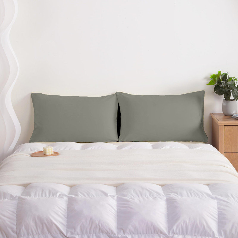 Easy Care Brushed Microfiber Pillow Case Microfiber Polyester Pillowcase With Envelope Closure By Lotechicw, Queen Pillowcase