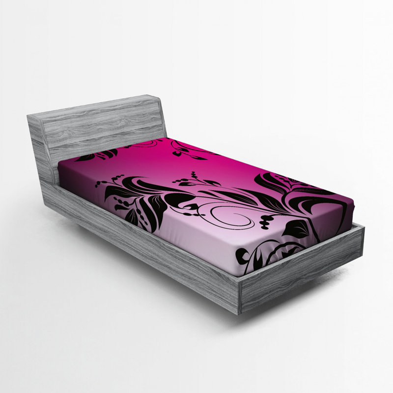Drap-housse floral, Drap-housse de taille simple
