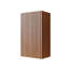 Armoire de rangement murale étroite de 23 pouces de hauteur avec porte, idéale pour les petits espaces et les environnements humides.