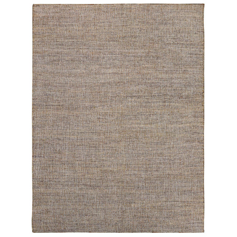 Tapis rectangulaire beige / brun Wabi Sabi
