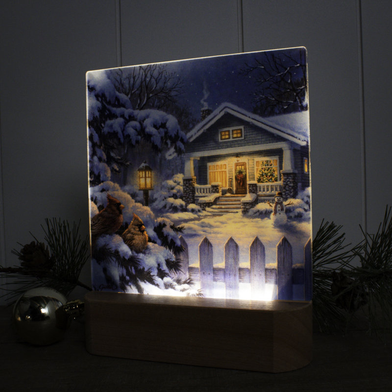 Veilleuse de Noël à DEL
